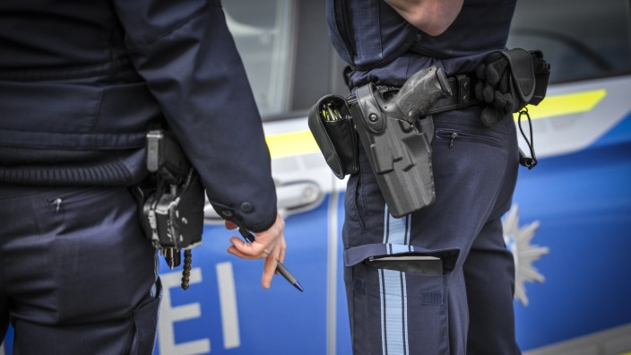 Urteil am Amtsgericht München: Polizeibeamte in München (Symbolfoto).