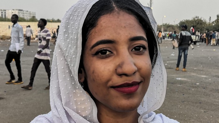 Sudan: Die 22 Jahre alte Architekturstudentin Alaa Salah