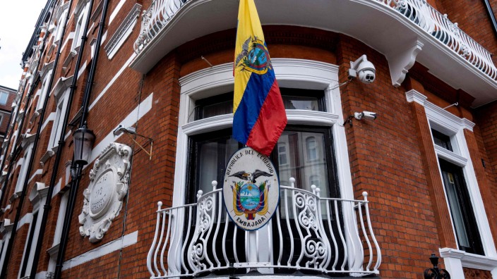 Ecuador: Die ecuadorianische Botschaft in London