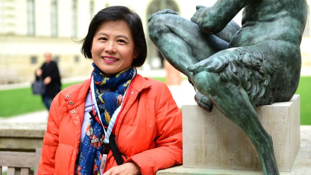 München: Zum Studieren kam Wendy Wehrle aus Taiwan nach München. "Ich fühle mich wie eine Brücke zwischen zwei Kulturen", sagt sie.