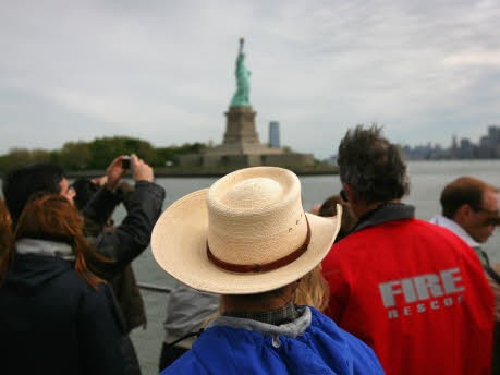 Das Innere der Freiheitsstatue in New York wird wieder für Besucher geöffnet, AFP