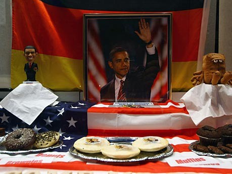 Barack Obama Dresden Buchenwald Deutschland