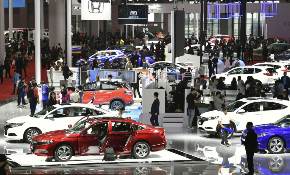 Internationale Automesse ´Auto Shanghai"