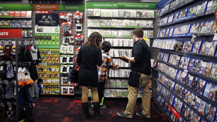 Inside A GameStop Corp. Store Ahead Of Earnings Figures
