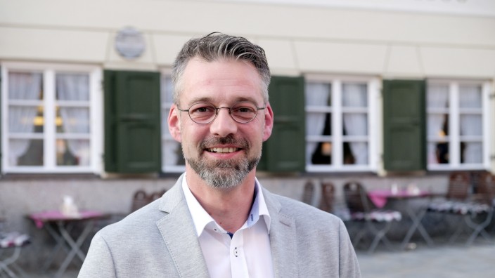 Kommunalwahl 2020 in Bad Tölz: Michael Ernst stammt ursprünglich aus Brandenburg, ist aber längst in Bad Tölz heimisch. Nun will er für die SPD ins Rathaus einziehen.