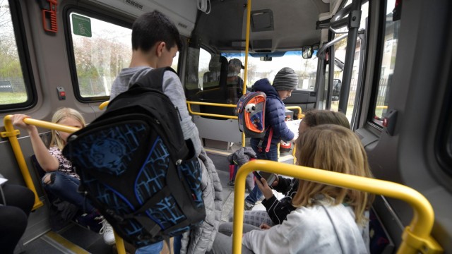 Kostenloser Nahverkehr: Schüler können mit dem Linientaxi die Martin-Kneidl-Grundschule erreichen.