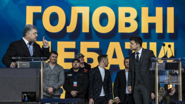 Political Protagonists Debate Ahead Of Ukraine's General Election