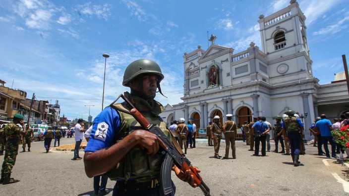 Multiple Explosions Hit Sri Lanka's Capital On Easter