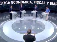 Main candidates for Spanish general elections hold their first televised debate in Pozuelo de Alarcon, outside Madrid