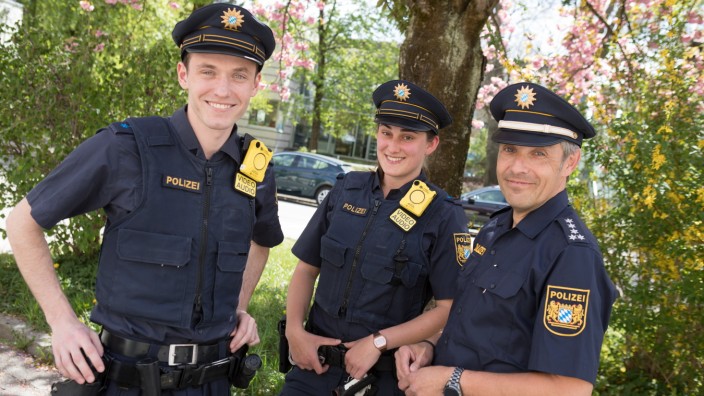 Die Polizei Planegg ist seit gestern mit Bodycams ausgestattet