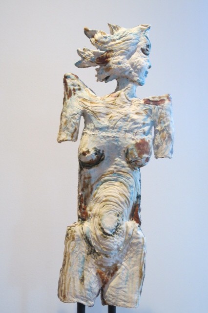 Kunst: "To be free" lautet der Name dieser Porzellanplastik von Karen Müller.