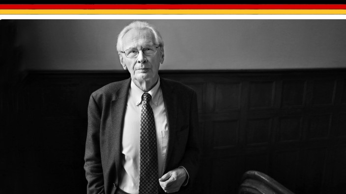 70 Jahre Grundgesetz: Dieter Grimm, geboren 1937, ist einer der bekanntesten Verfassungsrechtler der Bundesrepublik. Von 1987 bis 1999 war er Richter am Bundesverfassungsgericht, von 2001 bis 2007 Leiter des Wissenschaftskollegs zu Berlin.
