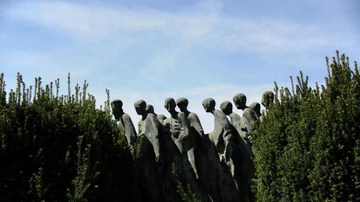 Todesmarsch-Denkmal in Gräfelfing, 2016
