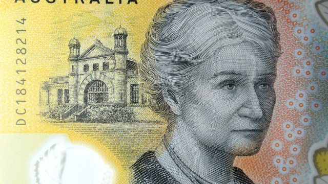 Rechtschreibfehler auf australischem Geldschein