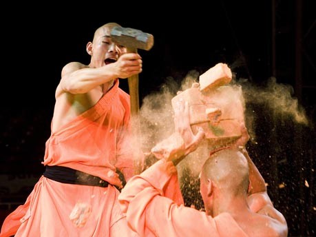 Shaolin-Kämpfer in London