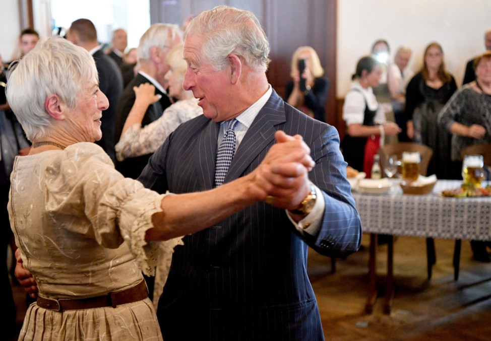 Britain's Prince Charles and his wife Camilla, Duchess of Cornwall visit Germany