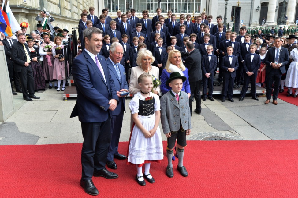 Prince Charles und Camilla zu Besuch in München, 2019