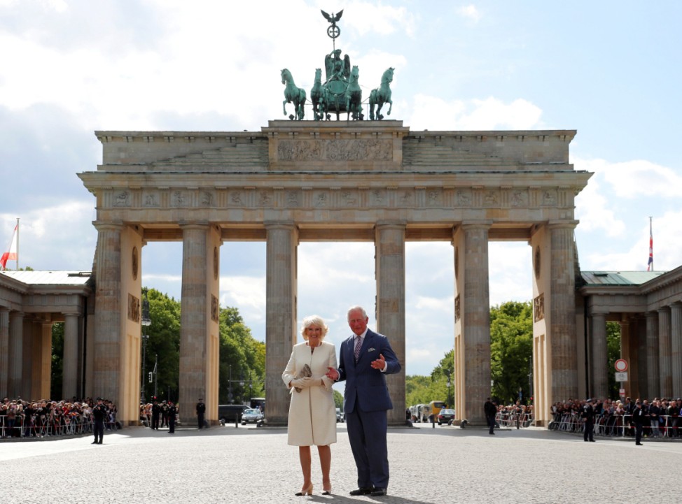 Britain's Prince Charles and Camilla, Duchess of Cornwall, visit Germany