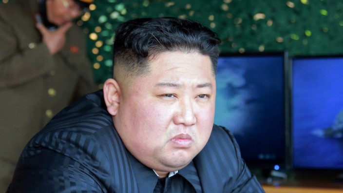 Nordkorea: Kim Jong-un bei einer Waffentests vor wenigen Tagen