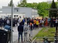 Großeinsatz der Polizei in Asylbewerberheim