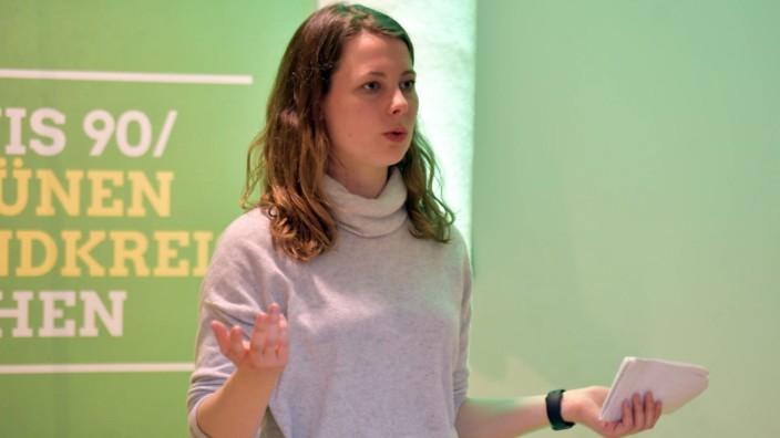 Unterhaching: Jamila Schäfer stammt aus München und war Sprecherin der Grünen Jugend, bevor sie in der Partei Karriere gemacht hat.