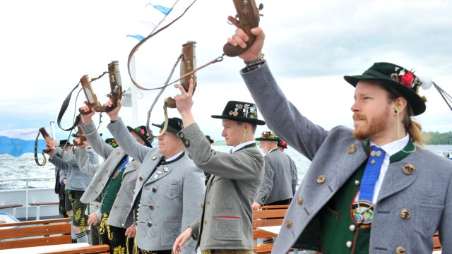Starnberg: 40 Jahre Gebirgsschützen Baierbrunn