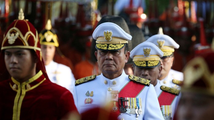 FILE PHOTO: Coronation procession for Thailand's newly crowned King Maha Vajiralongkorn in Bangkok