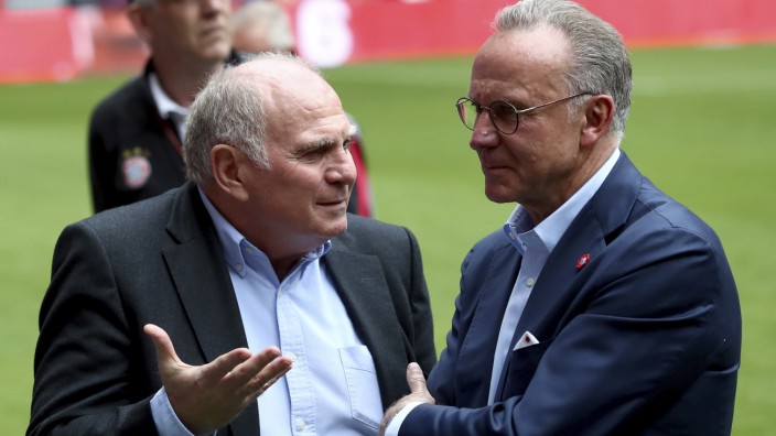 FC Bayern: Uli Hoeneß und Karl-Heinz Rummenigge