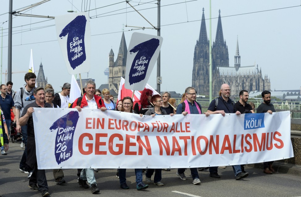 Demonstrationen für Europa - Köln