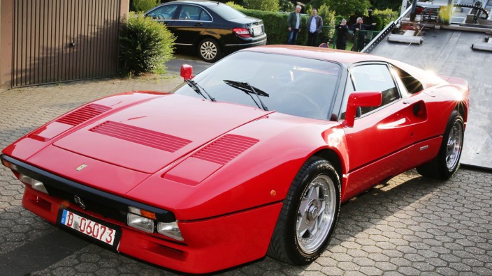 Diebstahl eines Ferraris: Wieder da: der gestohlene Ferrari 288 GTO.