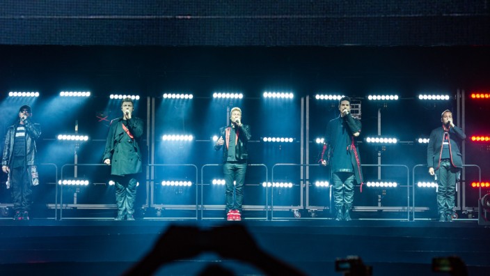 Deutscher Tourneeauftakt der Backstreet Boys