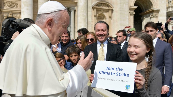 Schüler-Protest für Klimaschutz - Greta Thunberg