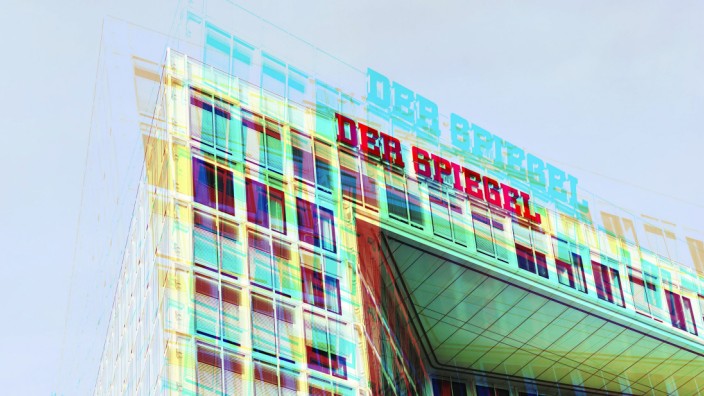 Spiegel Verlagshaus in Hamburg aufgedeckter Betrugsfall bei dem Spiegel Magazin *** Spiegel publish