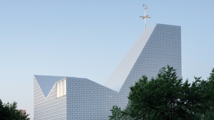 Architekturpreis Große Nike: Die Große Nike geht in diesem Jahr an ein Kirchenzentrum in Poing. Das aber auch einen Spitznamen hat: "Gottes Sprungschanze".