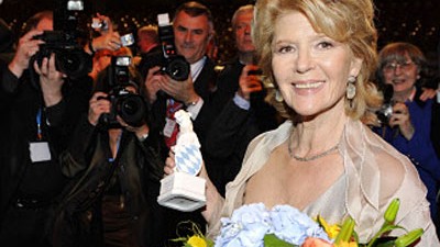 Bayerischer Fernsehpreis: Christiane Hörbiger ist für ihr Lebenswerk mit dem Ehrenpreis des Bayerischen Fernsehpreises ausgezeichnet worden.