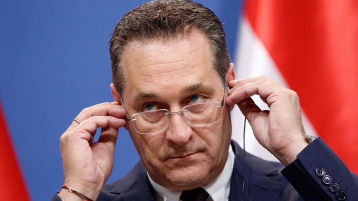 Austrian vice chancellor Strache Budapest Hungary UNGARN 06 05 2019 Budapest Besuch des oester