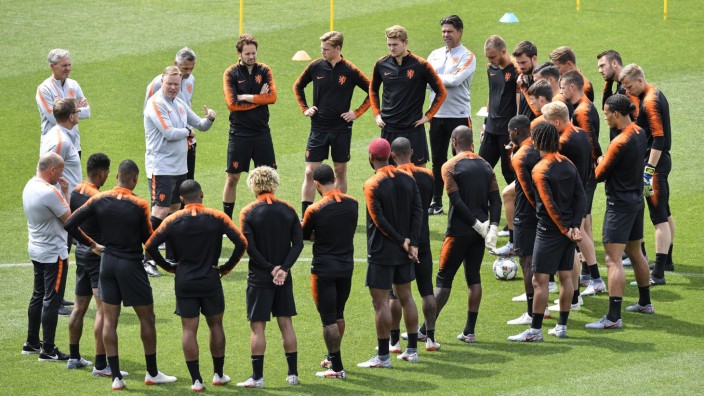 Vor Finale in der Nations League - Training Niederlande