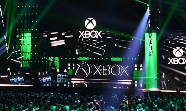 Microsoft Xbox presser at E3 video game conference