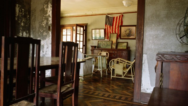 Die meisten Häuser, in denen die US-Amerikaner in Fordlândia lebten, sind verlassen.