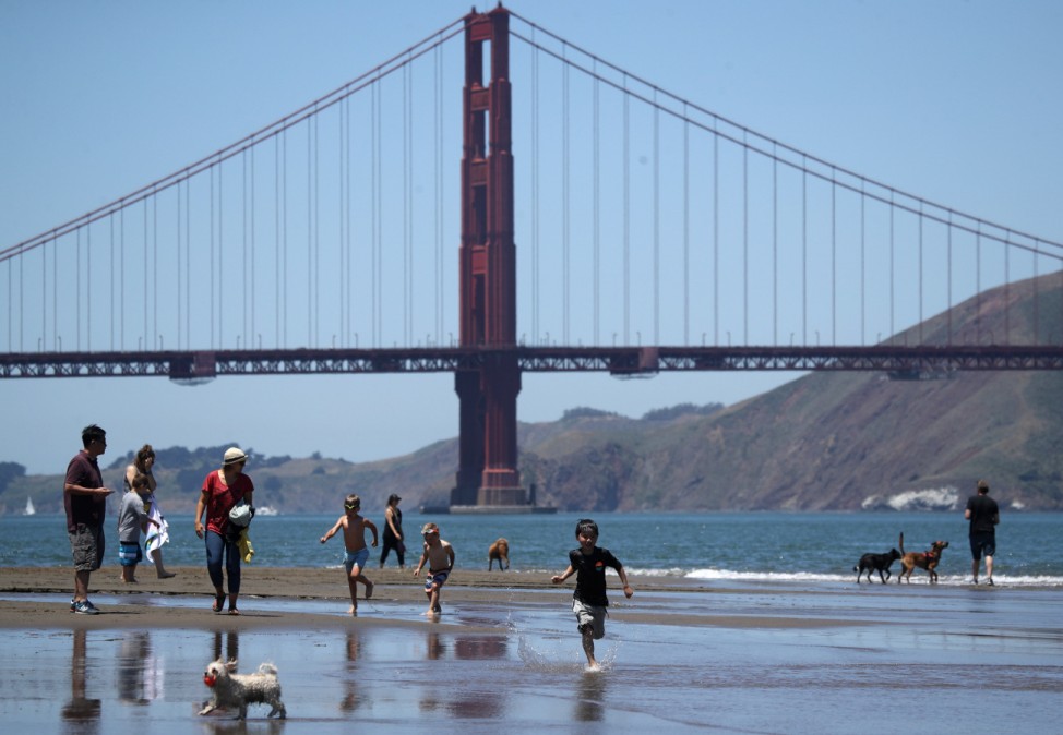 Record Breaking Heat Wave Drives Temperatures Into The 100's Around Bay Area
