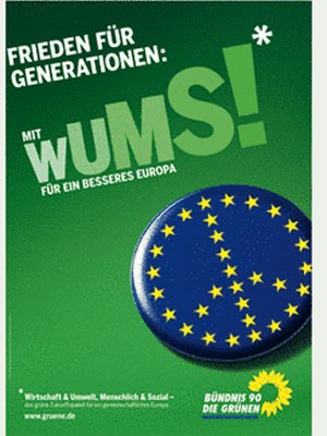 Wahlplakate Plakat Partei Grüne