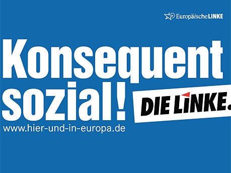 Wahlplakate Plakat Partei Die Linke