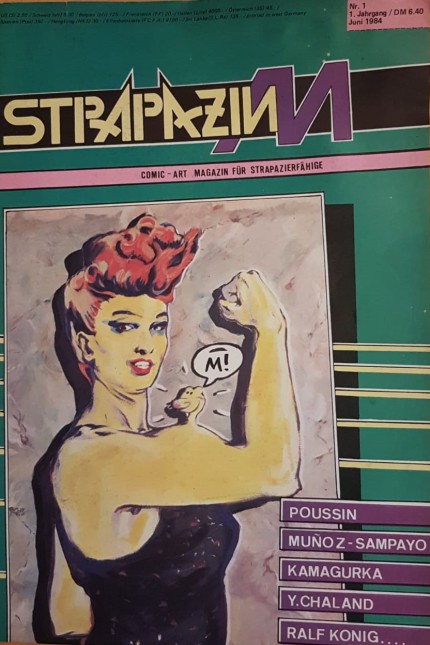 Mehr als Superhero-Geschichten: „Strapazin“ erschien im Jahr 1984 zum ersten Mal.