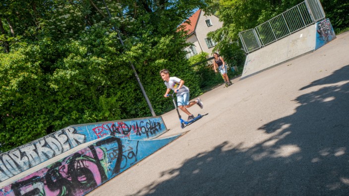 Haidhausen: Wird im dicht bebauten Haidhausen nach Ansicht der Stadtteilvertreter dringend gebraucht: der Skatepark im Hypopark.