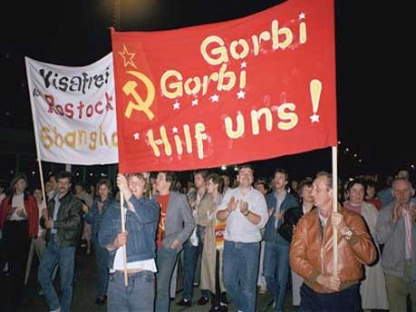 Demonstration, Gorbatschow, AP
