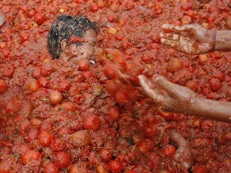 Tomatina;AFP