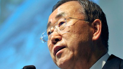 Umweltpolitik: UN-Generalsekretär Ban Ki Moon macht sich Sorgen, dass die Verhandlungen zu einem neuen Klima-Vertrag nicht vorankommen.