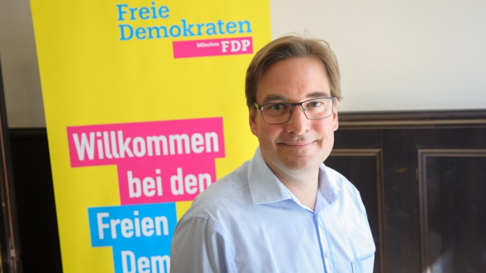 Kommunalwahl 2020: Jörg Hoffmann ist neuer Bürgermeister-Kandidat der FDP in München.