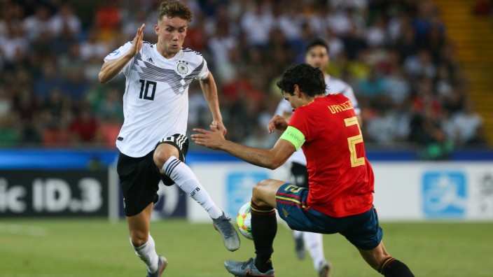 Luca Waldschmidt bei der U21-EM 2019 im Finale gegen Spanien