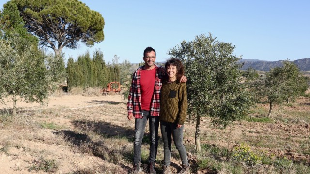 Die Biobauern Antonio Bernal Balao und Marta Ortega.